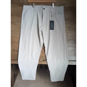 Western Rise Evolution Pants Mens 38 Light Tan Stretch Performance Straight NWT